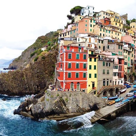 Riomaggiore - Cinque TerreAppartamento Elegante Bagian luar foto