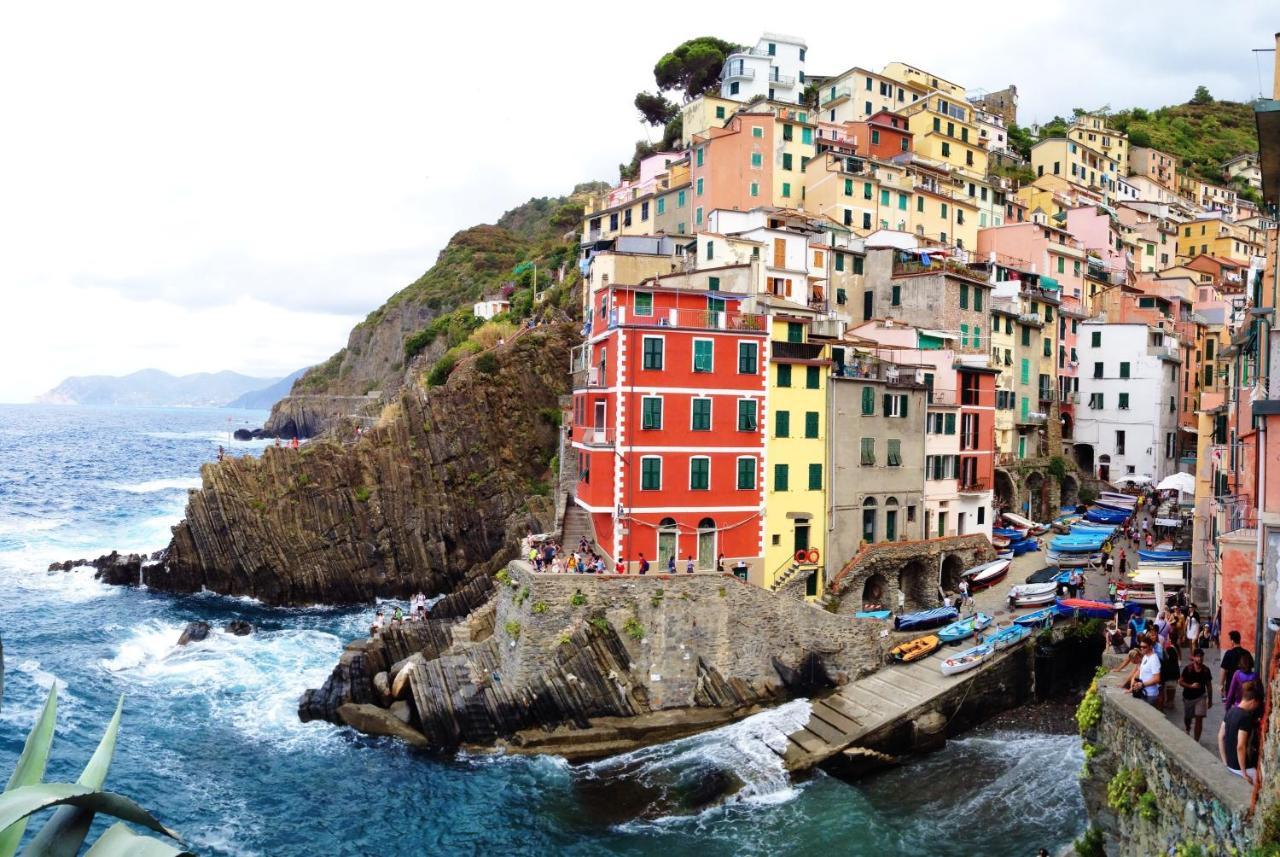 Riomaggiore - Cinque TerreAppartamento Elegante Bagian luar foto